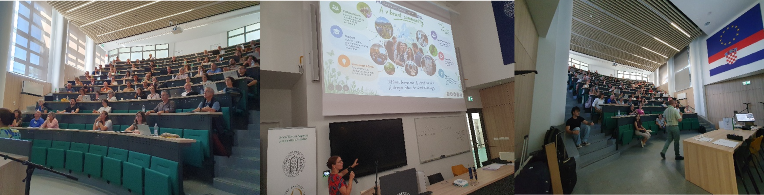 Participants and speakers in the lecture hall during the E-NICHE annual meeting in Zagreb, September 2026